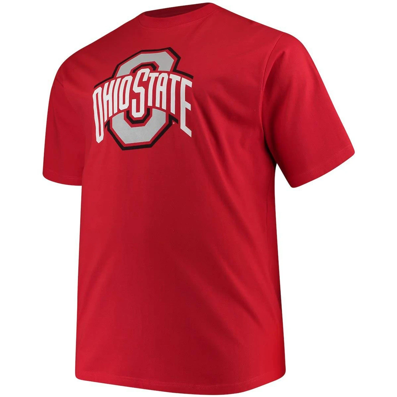 Profile Ohio State Split "O" Logo Scarlet Tee, 3X 3 Profile Ohio State Split "O" Logo Scarlet Tee, 3X