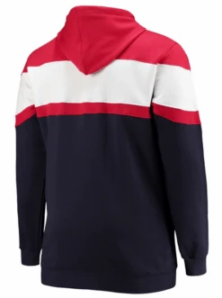 Fanatics New Orleans Pelicans Full Zip Colorblock Hoodie XLT, 3X -Fanatics Shop pelicanshoodback 21810.1715020914