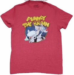 Pinky And The Brain Short Sleeve Printed Tee Shirt 2X, 2XT, 3X, 3XT, 4X, 4XT, 6X