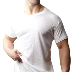 Players Crew Neck Undershirts 2 Pack White LT, XLT, 2X, 2XT, 3X, 3XT, 4X, 4XT, 5X, 5XT/6XT, 6X, 7X/8X, 9X/10X