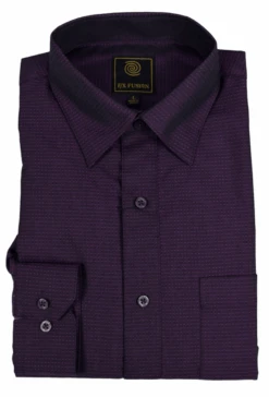 F/X Fusion Long Sleeve Sport Shirts 14 Patterns LT, 4XT, 5X, 5XT, 6X, 6XT -Fanatics Shop purplemicrodot tonalsolid 17033.1624371108