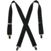 Original Suspender 1 1/4" Solid Color 54" Adjustable In Black, White 1 Original Suspender 1 1/4" Solid Color 54" Adjustable In Black, White -Fanatics Shop smallblksuspender 06513.1572899260
