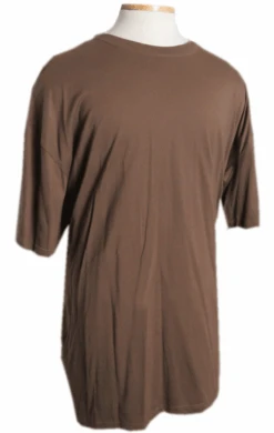 No Pocket Brown Tee Shirt 7X, 8X
