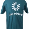 Thinking Short Sleeve Printed Tee Shirt 2 Colors 2X, 3X, 5X 2 Thinking Short Sleeve Printed Tee Shirt 2 Colors 2X, 3X, 5X -Fanatics Shop thinkingteedkteal 52707.1685642761