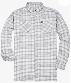 Wrangler Long Sleeve Flannel Shirt 6 Colors XLT, 2X, 2XT, 3X, 3XT, 4X, 4XT, 5X, 5XT, 6X -Fanatics Shop wrnglerflnlwhgry 81694.1705077866